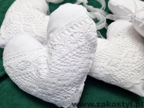 WISZĄCE SERCE SHABBY CHIC