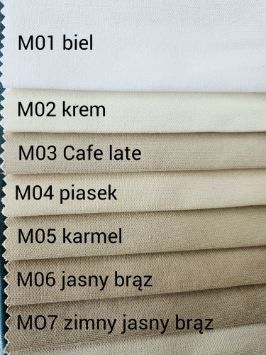 ZASŁONA OTTO PASTELOWA ZIELEŃ (KOLOR M26)